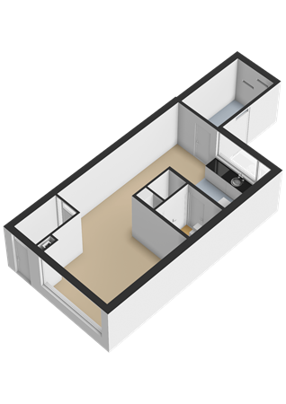 Floorplan - Haadstrjitte 16, 9141 TS Wierum